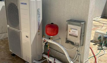 התקנת משאבת חום סמסונג אינוורטר 16KW גז R-32 בנתיבות