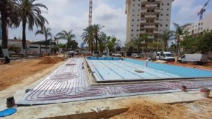 פרוייקט חימום בריכות שחייה בתל אביב